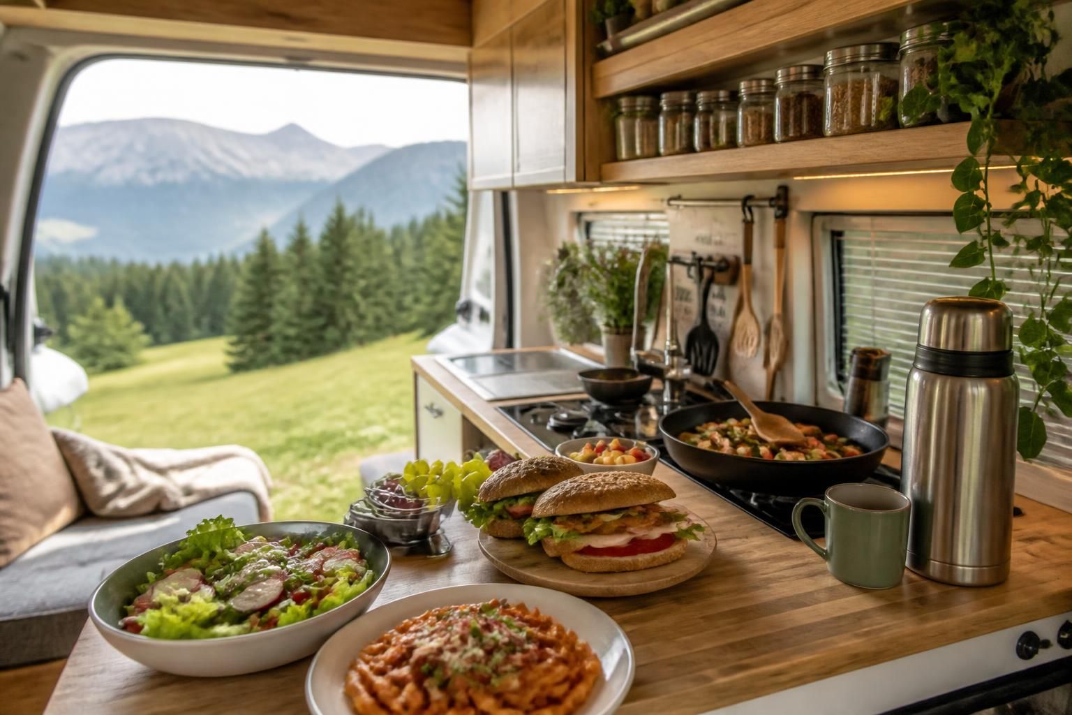 découvrez 80 recettes faciles et savoureuses, parfaites pour vos escapades en van et en camping-car. cuisine simple et gourmande pour des voyages culinaires réussis sur la route.