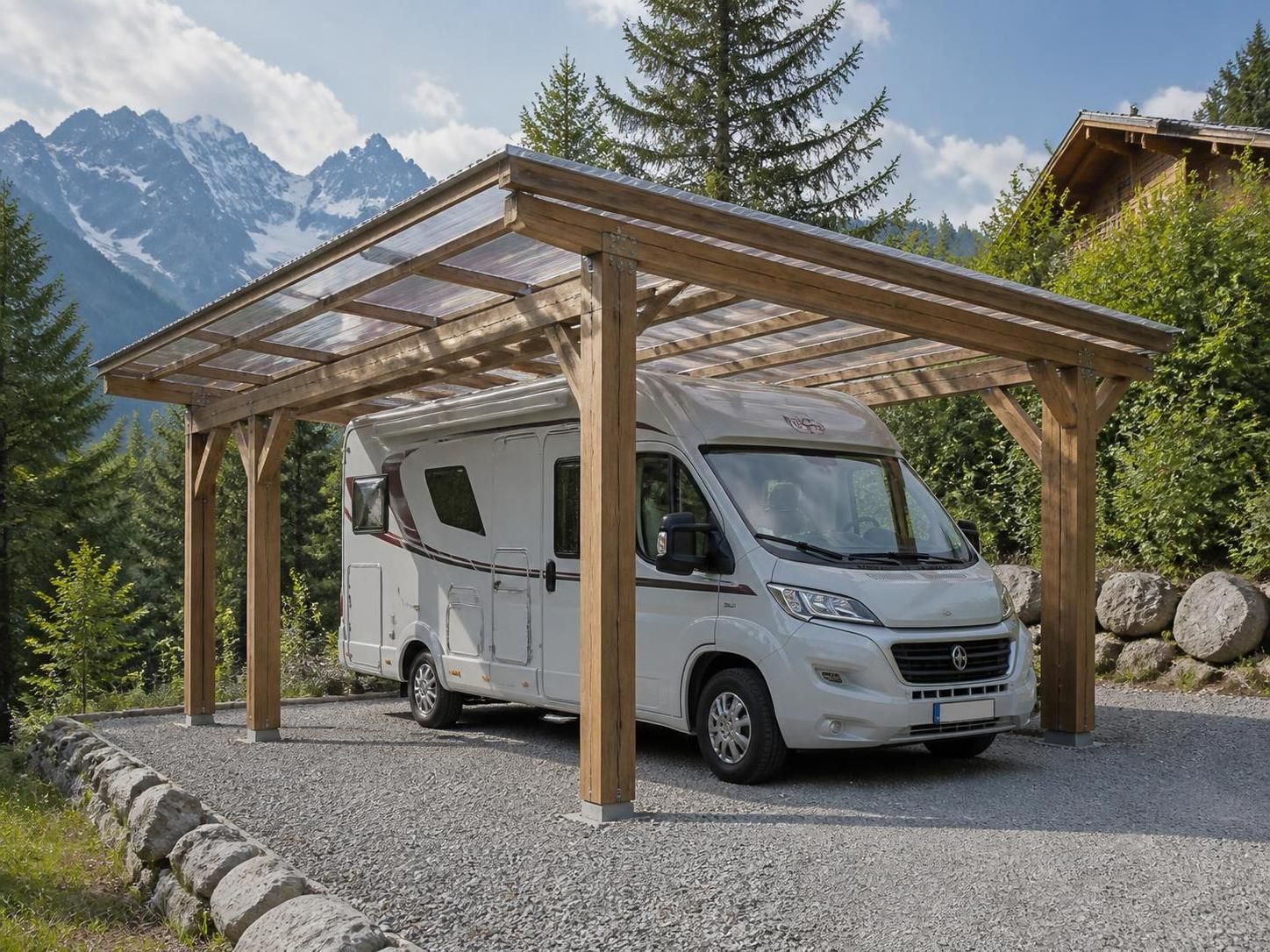 découvrez comment fabriquer facilement un abri pour camping-car à moindre coût avec nos astuces simples et économiques.