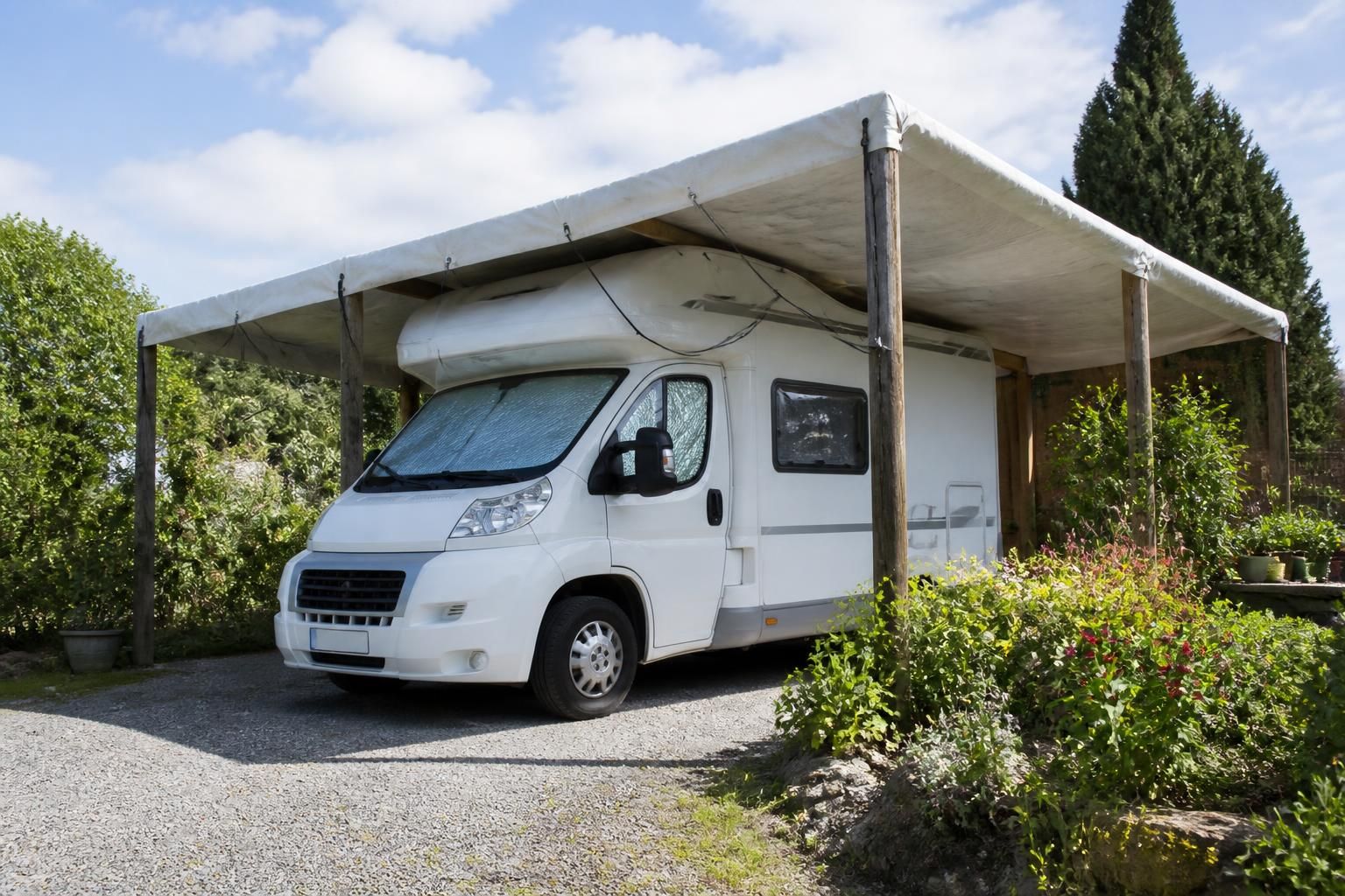 découvrez comment fabriquer facilement un abri pour camping-car à petit prix grâce à nos astuces simples et économiques. protégez votre véhicule sans vous ruiner.