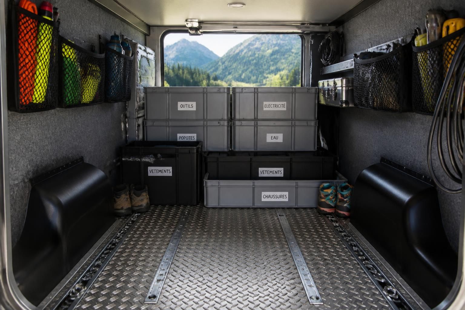 découvrez nos astuces pour organiser efficacement la soute de votre camping-car et optimiser l'espace de rangement lors de vos voyages.