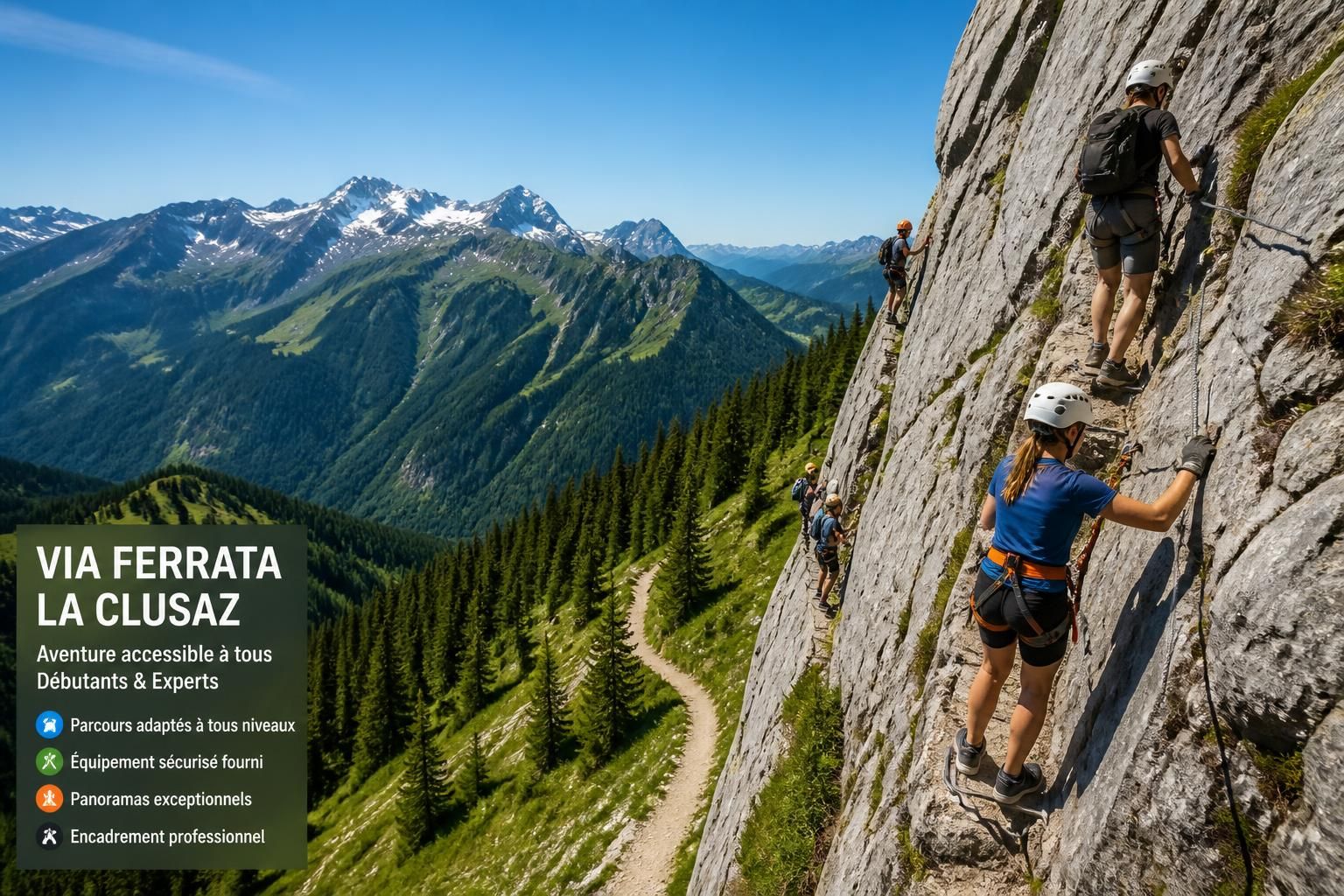 explorez la via ferrata à la clusaz avec notre guide complet, idéal pour débutants et experts, incluant conseils, équipements et itinéraires.