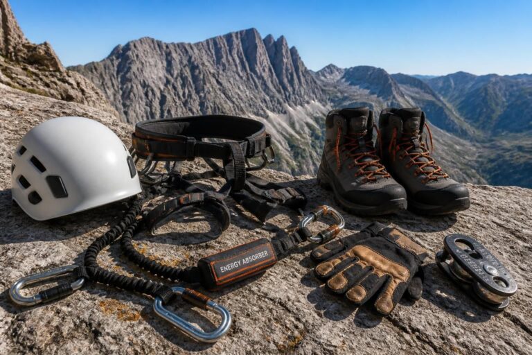Quel matériel choisir pour une via ferrata en toute sécurité