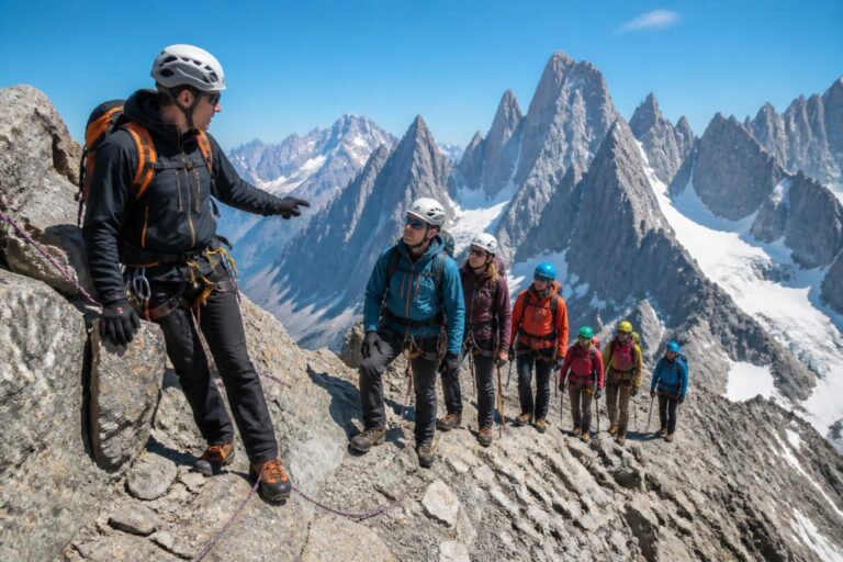Stage alpinisme à chamonix : apprendre à gravir les sommets en toute sécurité
